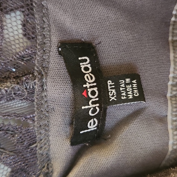 Le Chateau beautiful beaded dress - Picture 3 of 4